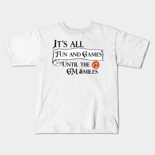 It's All Fun and Games Kids T-Shirt